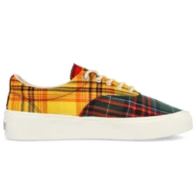 Skid Grip Low „Twisted Plaid – Egret“