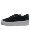 SkidGrip Stylové retro nízké ležérní plátěné boty Černá Bílá