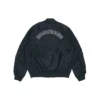 SS22 Logo volná sportovní retro letecká bundy unisex černá