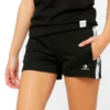 Star Chevron Track Short Asijské velikosti „Černá“