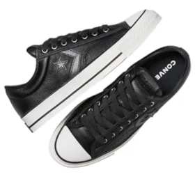 Star Player 76 Leather & Metallic „Black White“