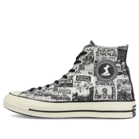 Suicidal Tendencies x Chuck 70 Hi „White Black“