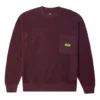 Svetr Carpenter Crew Pullover, asijské velikosti „hnědý“