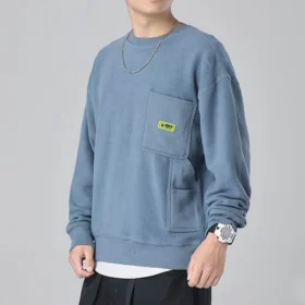 Svetr Carpenter Crew Pullover Asijské velikosti „Lakeside Blue“ Svetr Carpenter Crew Pullover Asijské velikosti „Lakeside Blue“