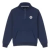 Svetr Chuck Taylor All Star Retro Quarter Zip s asijskými velikostmi „Navy“