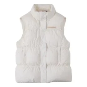 Syntetická vesta Super Puffer, asijské velikosti „Cream White“ Syntetická vesta Super Puffer, asijské velikosti „Cream White“