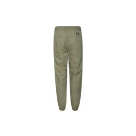 Tkané joggerky, asijské velikosti, „Military Green“