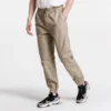 Tkané joggerové kalhoty – asijské velikosti „Khaki“