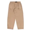 Tkané kalhoty City Escape, asijské velikosti „Khaki“