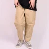 Tkané kalhoty City Escape, asijské velikosti „Khaki“