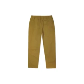 Tkané ležérní kalhoty se zúženými rovnými nohavicemi, asijské velikosti „Dark Moss Green“