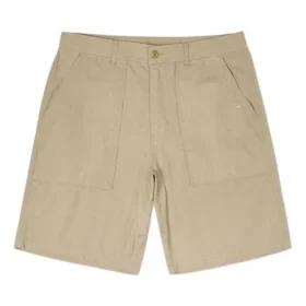 Tkané šortky, asijské velikosti „Khaki“