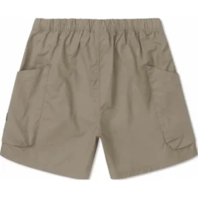 Tkané praktické šortky Asijské velikosti „Olive Green“
