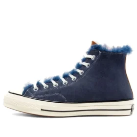 Tri Panel x Chuck 70 Hi „Navy Shearling“