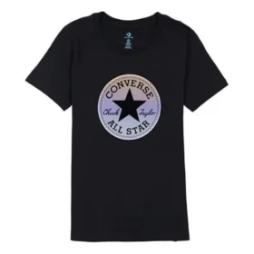Tričko Chuck Taylor All Star Tričko Asijské velikosti „Černá Bílá“