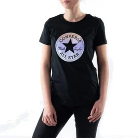 Tričko Chuck Taylor All Star Tričko Asijské velikosti „Černá Bílá“