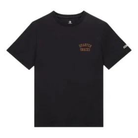 Tričko Cons x Quartersnacks, asijské velikosti, „černé“