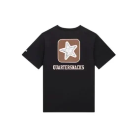Tričko Cons x Quartersnacks, asijské velikosti, „černé“