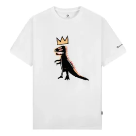 Tričko Converse x Basquiat Pez Dispenser, asijské velikosti „White“ Tričko Converse x Basquiat Pez Dispenser, asijské velikosti „White“