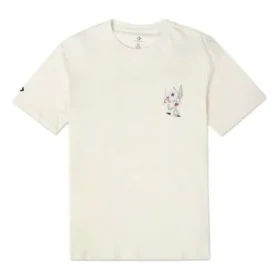 Tričko Converse x Bugs Bunny s potiskem, asijské velikosti „White“ Tričko Converse x Bugs Bunny s potiskem, asijské velikosti „White“