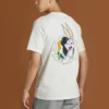 Tričko Converse x Bugs Bunny s potiskem, asijské velikosti „White“