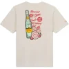 Tričko Converse x Topo Chico, asijské velikosti „Beige Red“