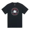 Tričko Go-To Chuck Taylor All Star Patch Standard Fit, asijské velikosti „Černá“