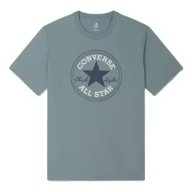 Tričko Go-To Chuck Taylor All Star Patch Standard Fit, asijské velikosti „Modré“ Tričko Go-To Chuck Taylor All Star Patch Standard Fit, asijské velikosti „Modré“