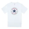 Tričko Go-To Chuck Taylor All Star Patch Standard Fit, asijské velikosti „White“