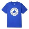 Tričko Go-To Chuck Taylor Patch Standard Fit, asijské velikosti „Blue“