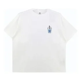 Tričko Loose Fit Tea Tee asijské velikosti „Bílé“