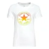 Tričko Ombre Chuck Patch Crew, asijské velikosti „White Yellow“