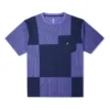 Tričko s kapsou z barevného úpletu, asijské velikosti „Purple“