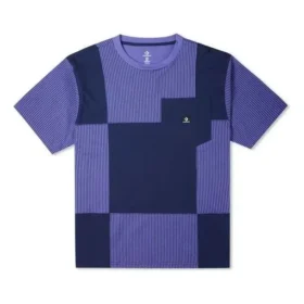 Tričko s kapsou z barevného úpletu, asijské velikosti „Purple“ Tričko s kapsou z barevného úpletu, asijské velikosti „Purple“