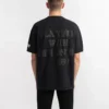 Tričko s krátkým rukávem Converse X ASAP Nast, asijské velikosti „Black“