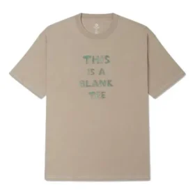 Tričko s logem, asijské velikosti „Beige“ Tričko s logem, asijské velikosti „Beige“