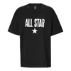 Tričko s logem Chuck Taylor All Star, asijské velikosti „Black White“