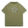 Tričko s logem One Star, asijské velikosti „Olive Green“