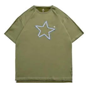 Tričko s logem One Star, asijské velikosti „Olive Green“ Tričko s logem One Star, asijské velikosti „Olive Green“