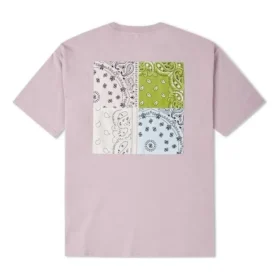 Tričko s paisley vzorem, asijské velikosti „Pink“ Tričko s paisley vzorem, asijské velikosti „Pink“