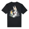 Tričko s potiskem Converse x Bugs Bunny, asijské velikosti „Černá“