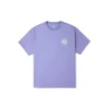 Tričko s potiskem Inverted Desert, asijské velikosti „Slate Lilac“