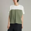 Tričko Shapes Triangle Raglan Graphic T-Shirt, asijské velikosti „Egret“