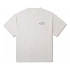 Tričko Skateboard Pocket Tee, asijské velikosti „Beige“