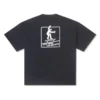 Tričko Skateboard Pocket Tee, asijské velikosti „Černá“