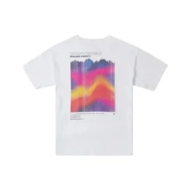 Tričko Soundwaves, asijské velikosti „White“
