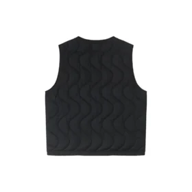 Vesta s výplní, asijské velikosti „Black“ Vesta s výplní, asijské velikosti „Black“