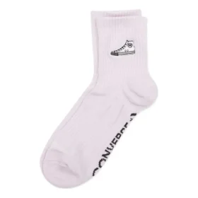 Vyšívané nášivky na tenisky, ponožky Quater, dvě páry „Pink“ Vyšívané nášivky na tenisky, ponožky Quater, dvě páry „Pink“