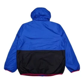 Zateplená bundy, asijské velikosti „Blue Black“ Zateplená bundy, asijské velikosti „Blue Black“