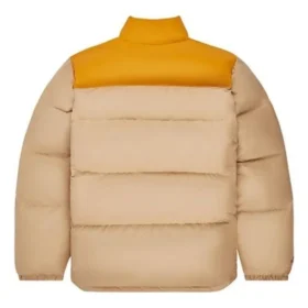 Zimní péřová bundy – asijské velikosti „Beige Tan“ Zimní péřová bundy – asijské velikosti „Beige Tan“